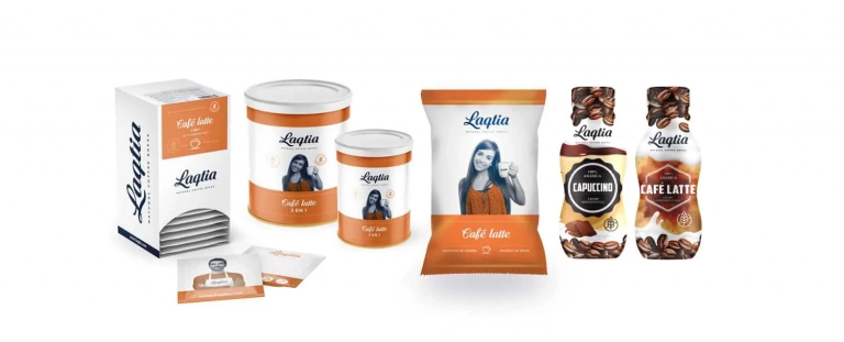 Cafe latte para vending