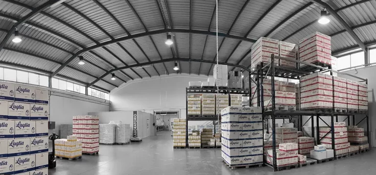 Almacén leche en polvo Vending