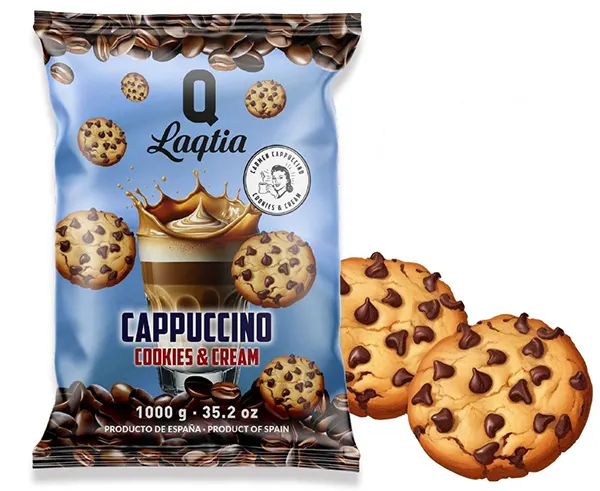 Envase de producto con Galleta de choco