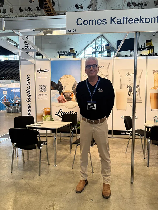 En la imagen Ignacio Bazán Rodrigo Director de Exportación de Laqtia en Vendtra el 2025